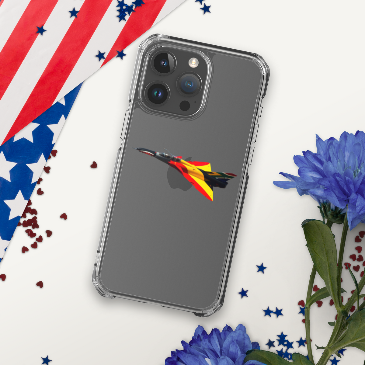 Denel Cheetah D Clear iPhone Case — Aviation Phone Case