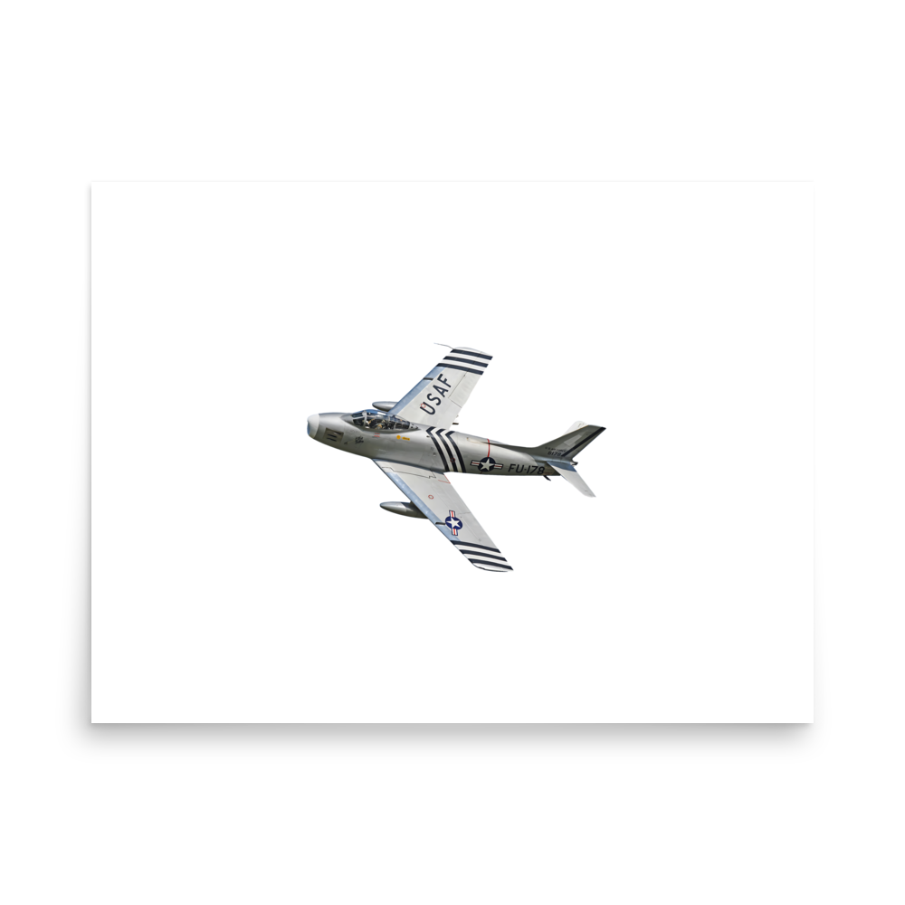 F-86 Sabre Poster