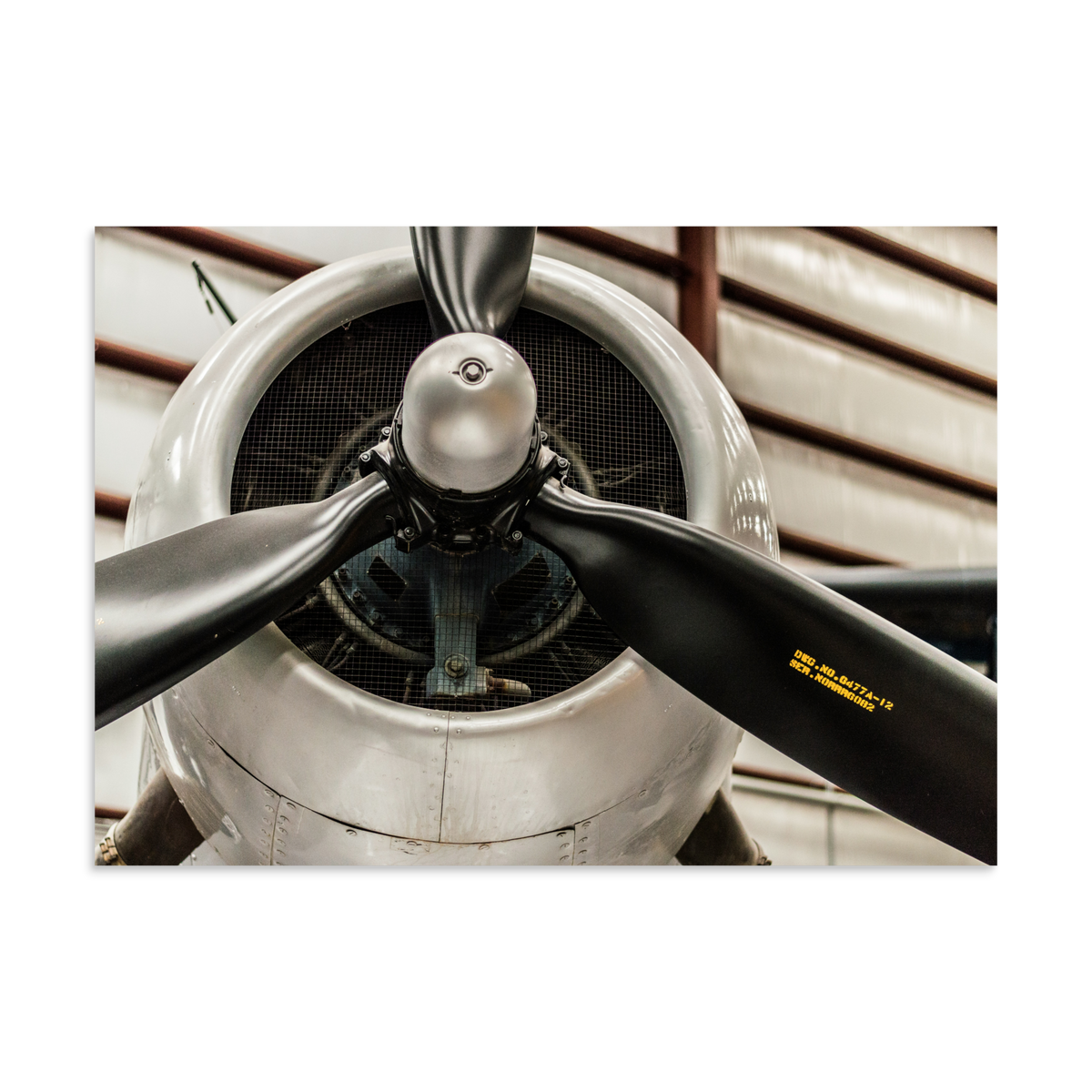 Radial Engine Detail Poster