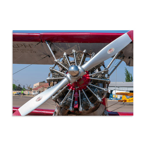 Biplane Poster